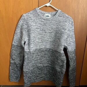 Old Navy Medium 100% Cotton Men's Gray Sweater